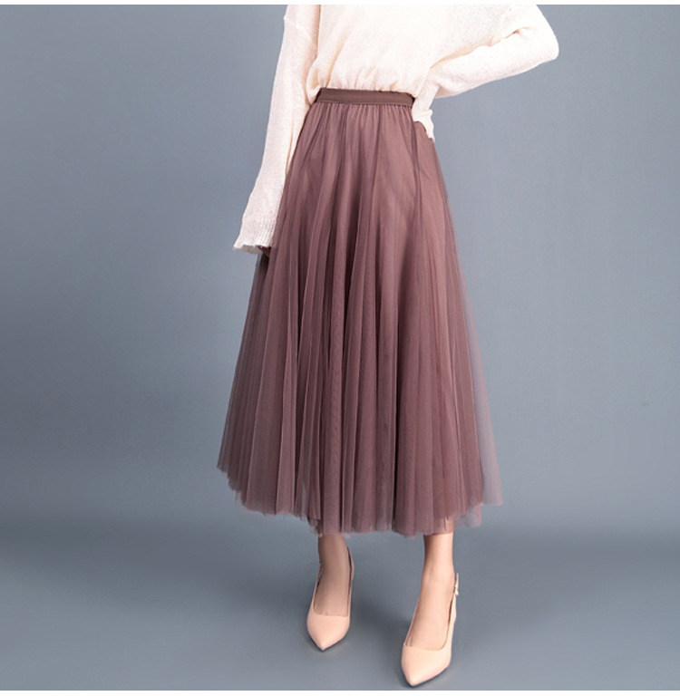 Cinnamon High Waist Tulle Flowy Fairy Skirt Super X Studio